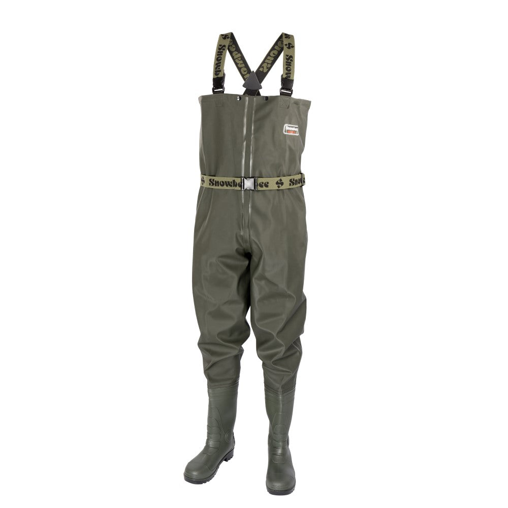 Snowbee Granite PVC Cleated Bootfoot Chest Waders - 13