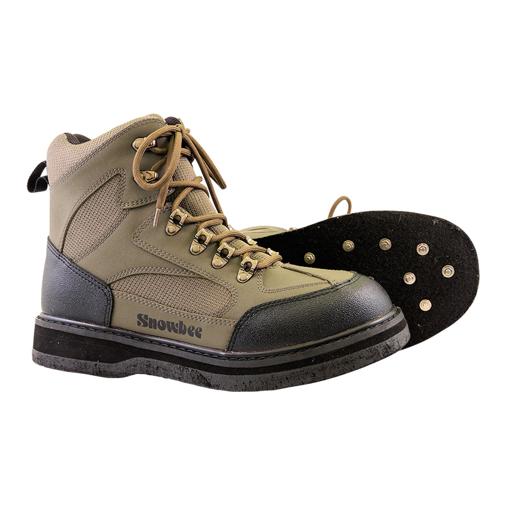 Snowbee Stream-Trek Studded Felt Sole Wading Boots - 11