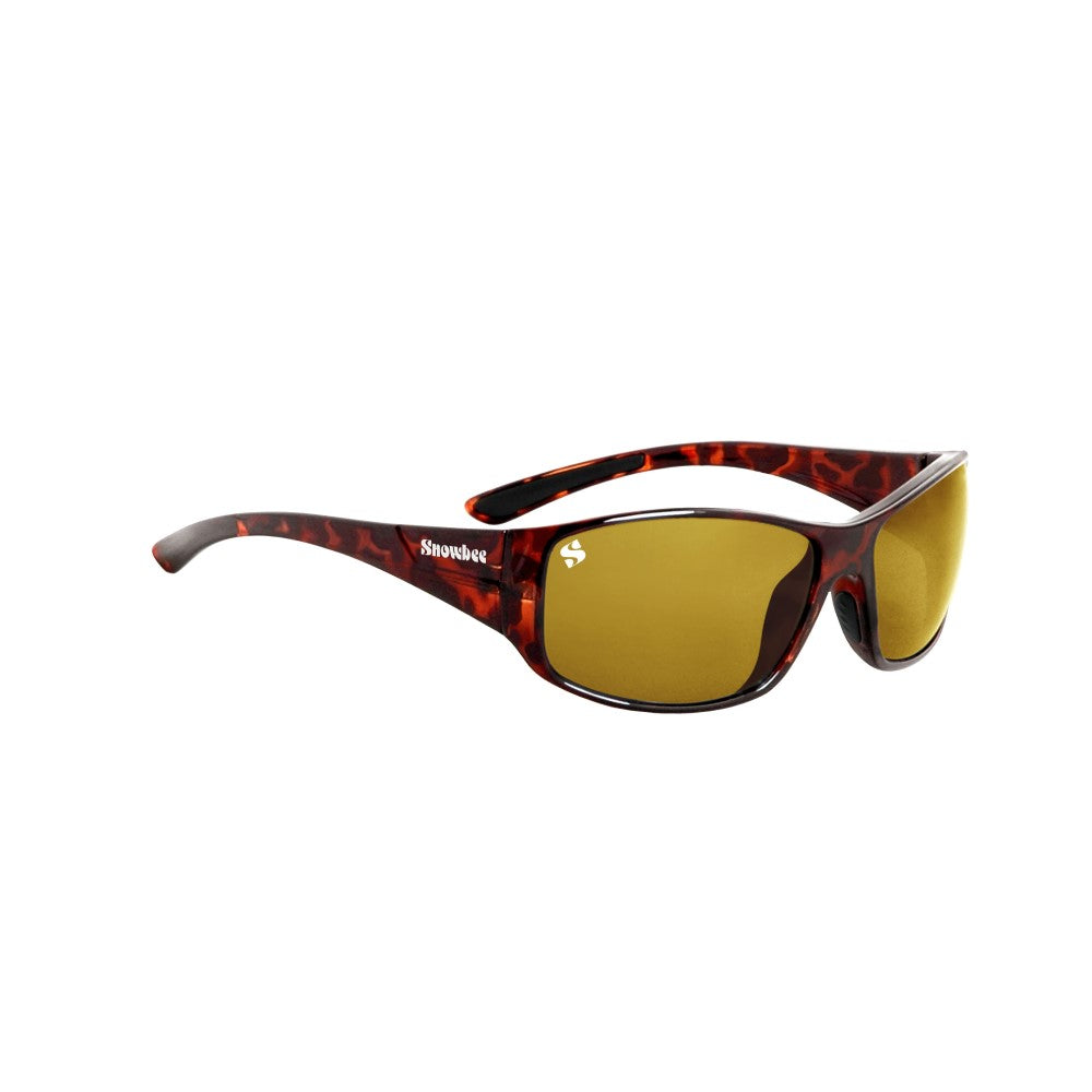 Snowbee Spectre Wrap Full Frame Polarising Sunglasses - Tortoiseshell /Yellow