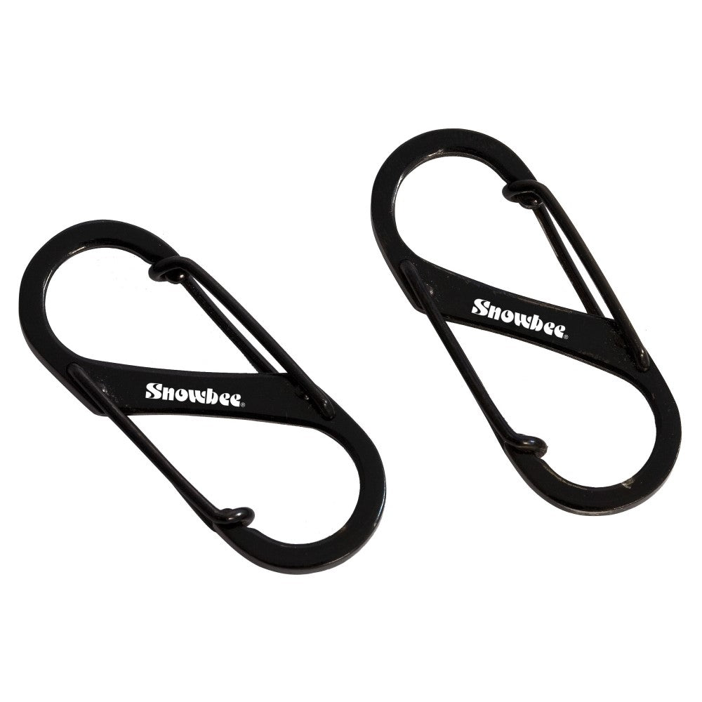 Snowbee S-Hooks - Alloy Double Carabiner Clips