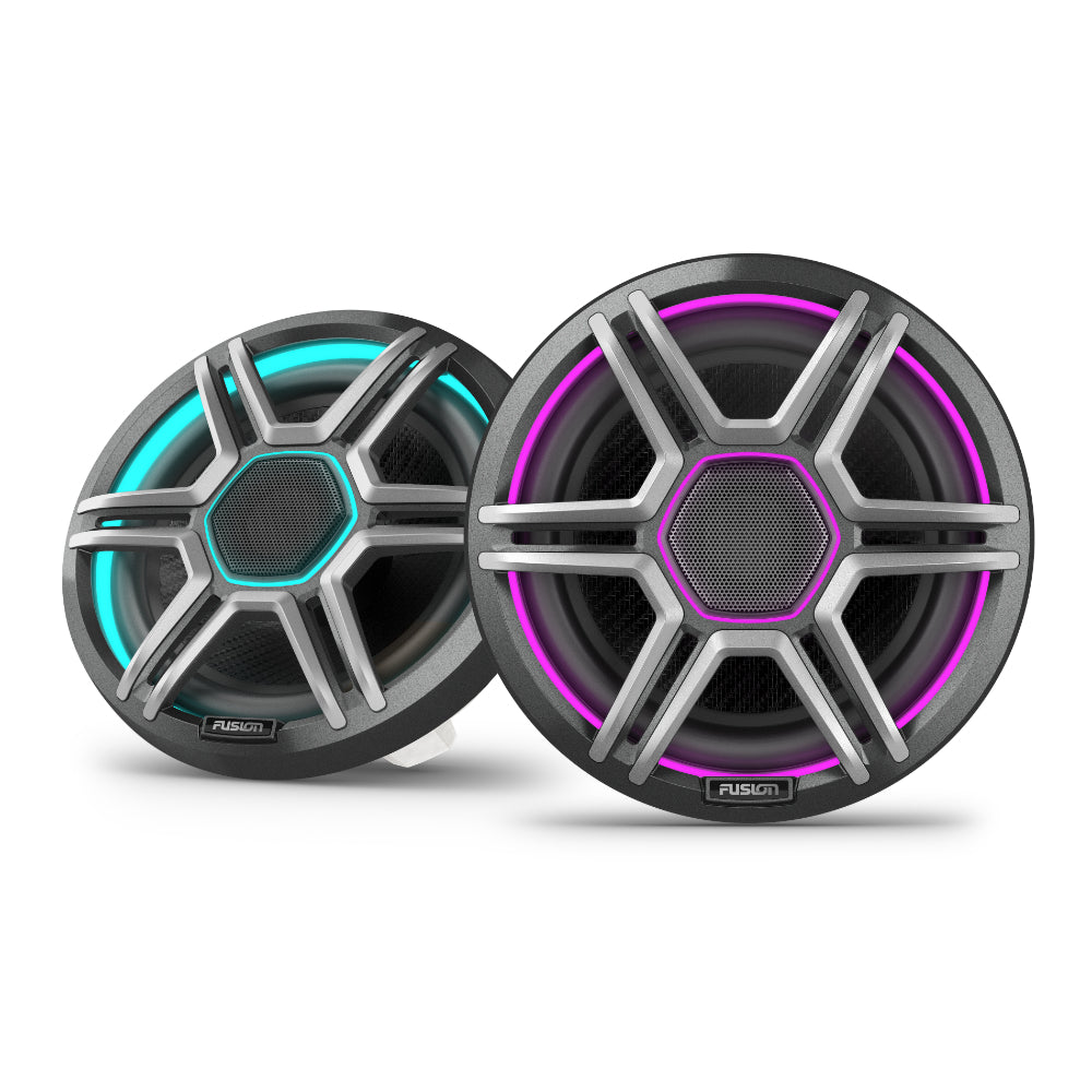 Fusion Apollo AP-FL77SPG 7.7" CRGBW LED Speakers 400W - Sports Grey