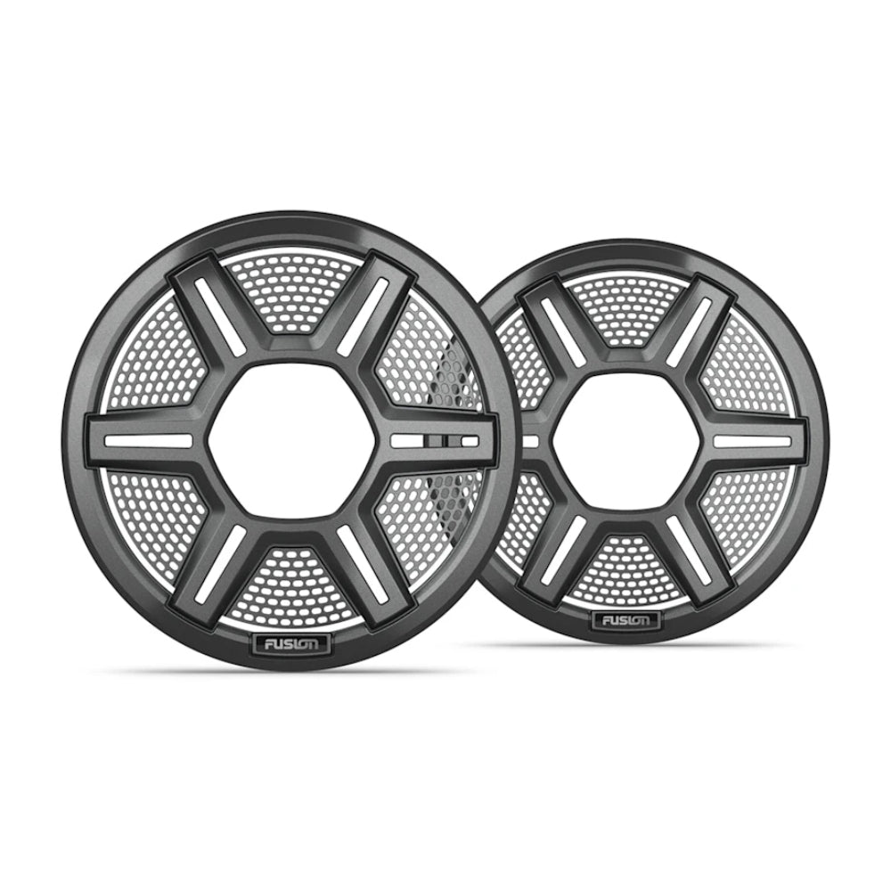 Fusion Apollo Speaker Grilles (pair) - 6.5" Shielded Grey