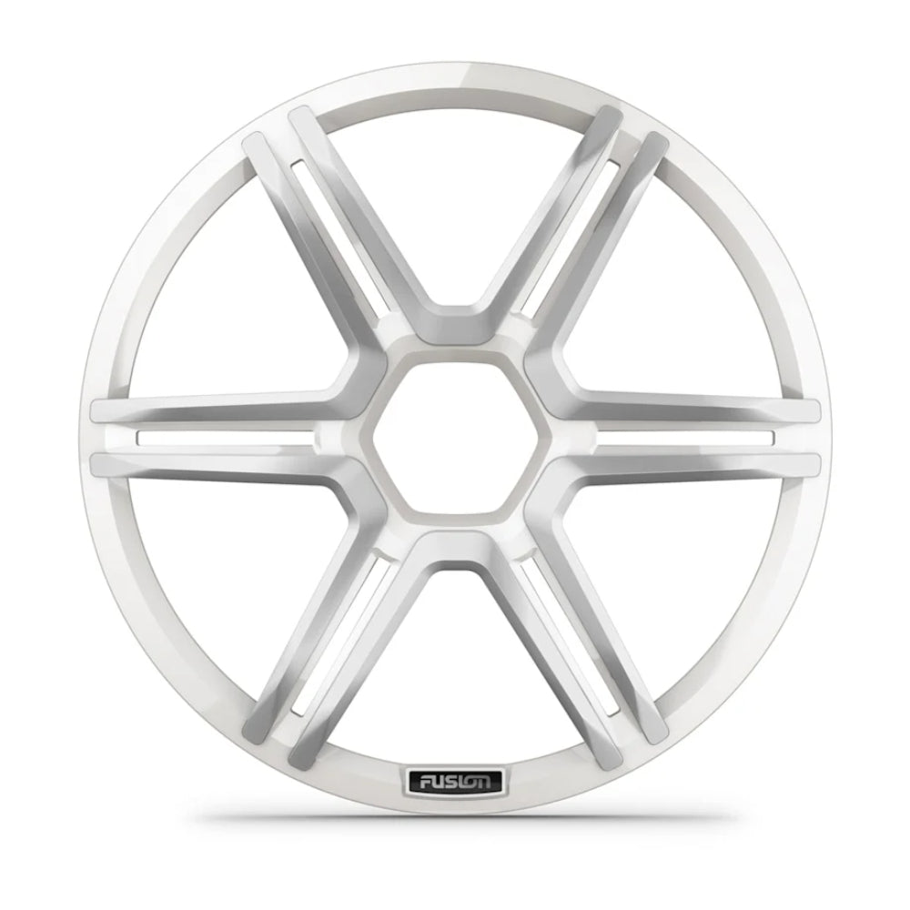 Fusion Apollo Subwoofer Grille (single) - 12" Sports White