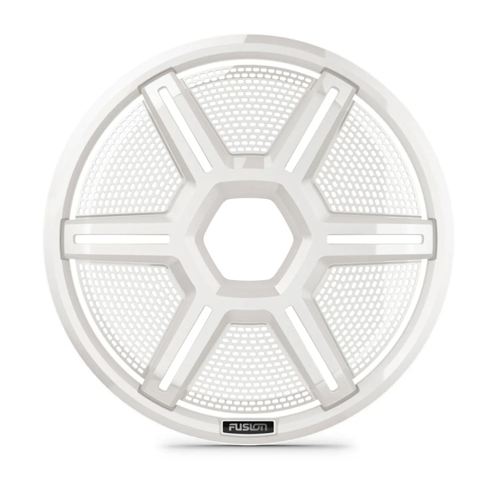 Fusion Apollo Subwoofer Grille (single) - 12" Shielded White