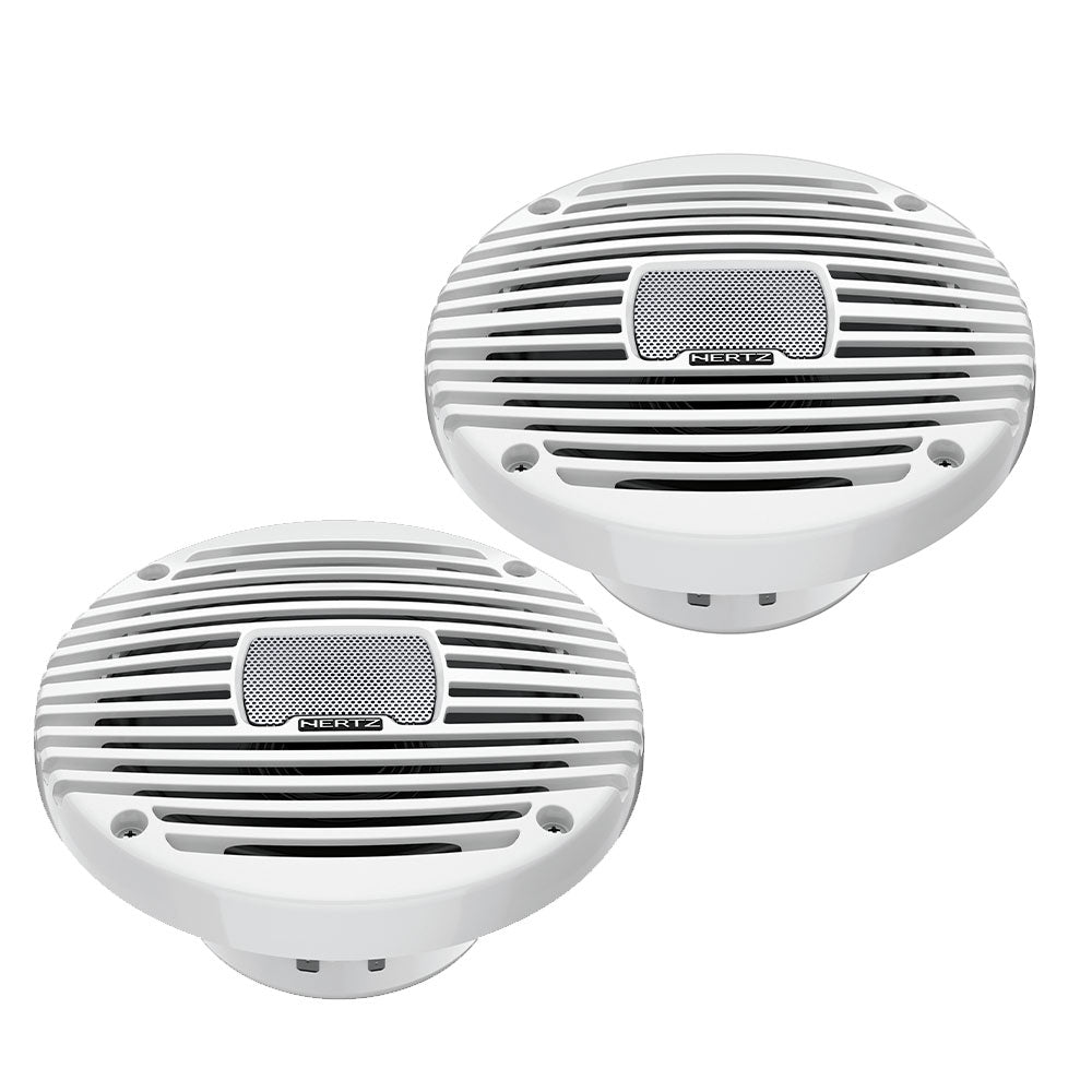 Hertz 100W 6.5" HEX 6.5 M-W IP65 Marine Speakers - White