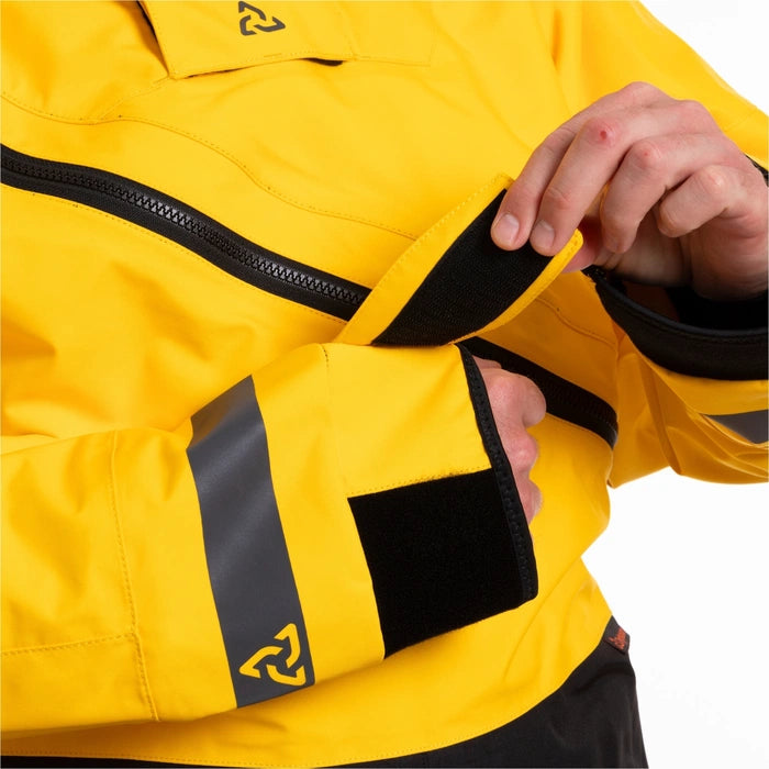 2026 Typhoon Mens RNLI Infinity 200 Drysuit - Yellow / Black - Drysuits