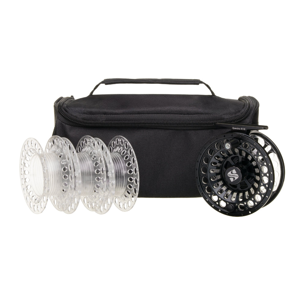 Snowbee Spectre #7/8 Cassette Fly Reel Kit - Black