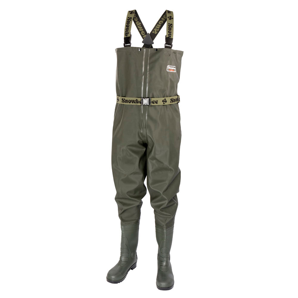 Snowbee Granite PVC Cleated Bootfoot Chest Waders - 5