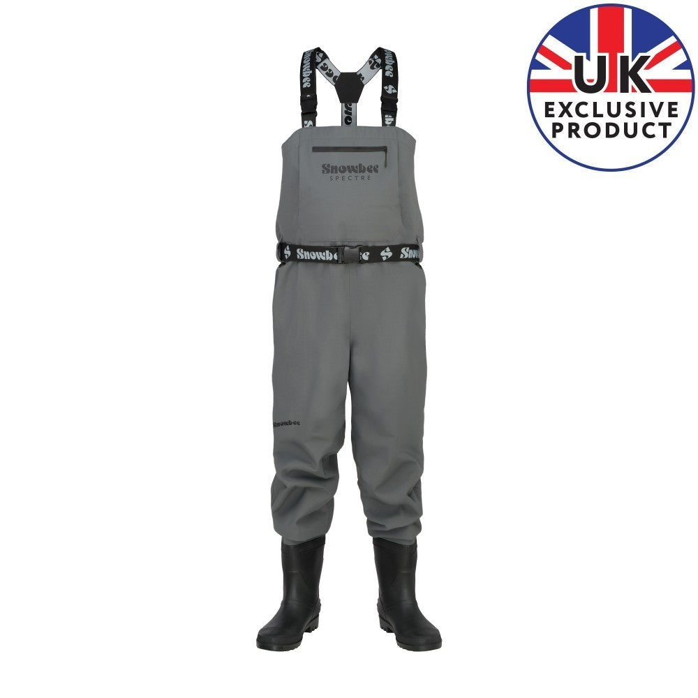 Snowbee Spectre Breathable Cleated Bootfoot Chest Wader - 11