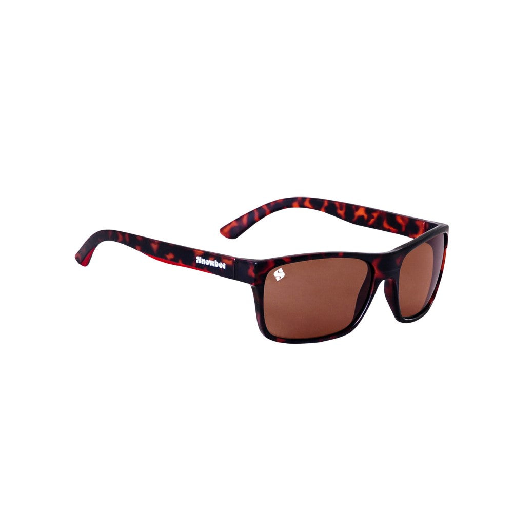 Snowbee Spectre Retro Full Frame Polarising Sunglasses - Tortoiseshell/Amber