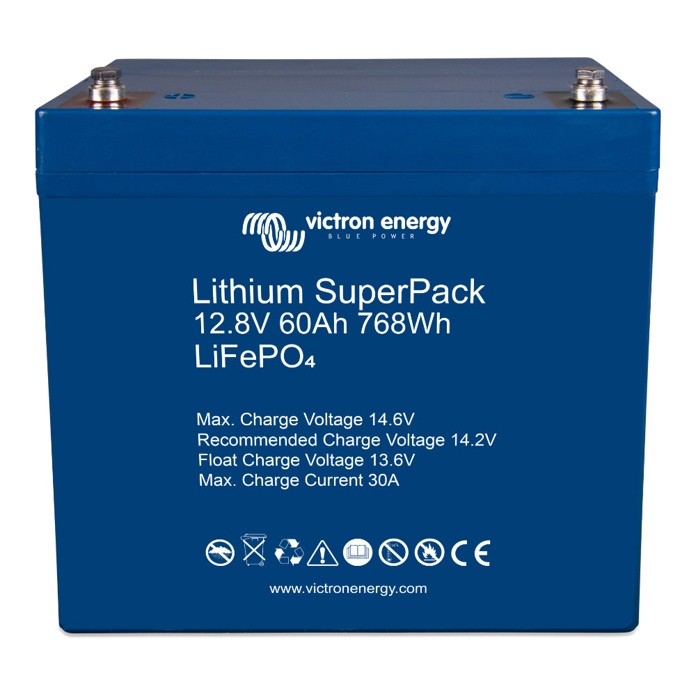Victron Lithium SuperPack - 12.8V 60Ah (M6)