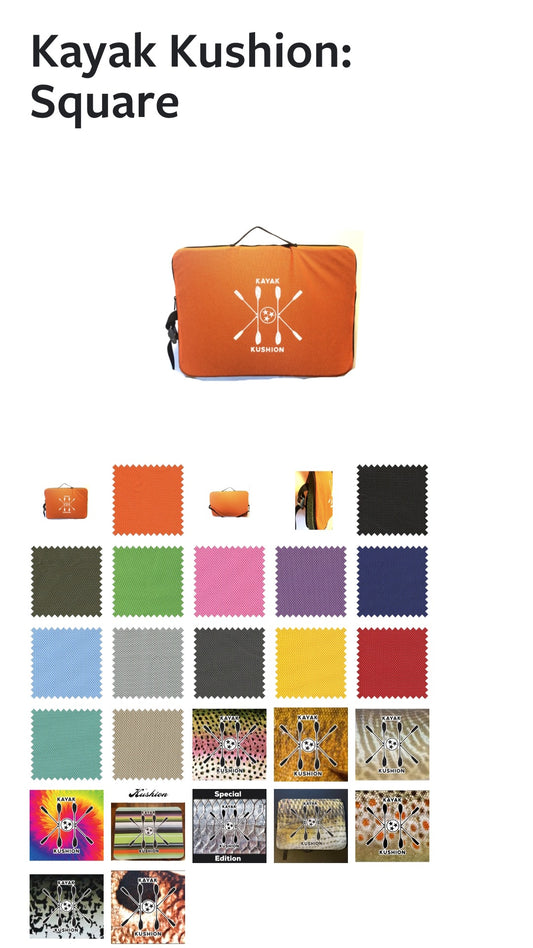 Kayak kushions & kush bars