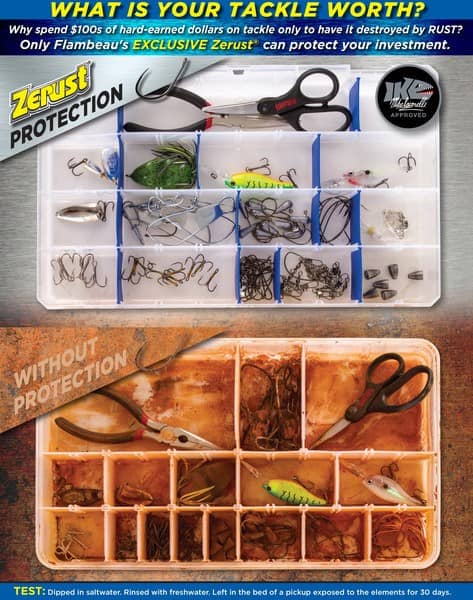 Flambeau tuff tainers - various sizes tackle boxes