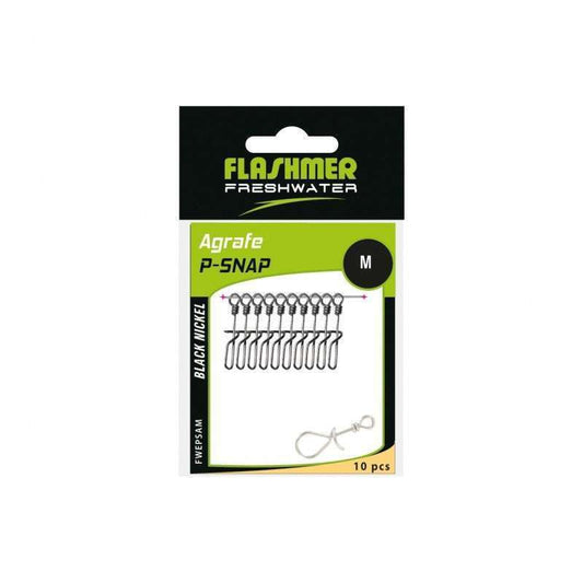 P-SNAP BLACK NICKEL FW- X10