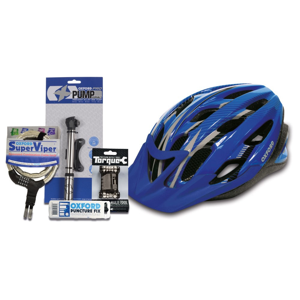 Oxford Adult Cycle Bundle - L/XL - Blue
