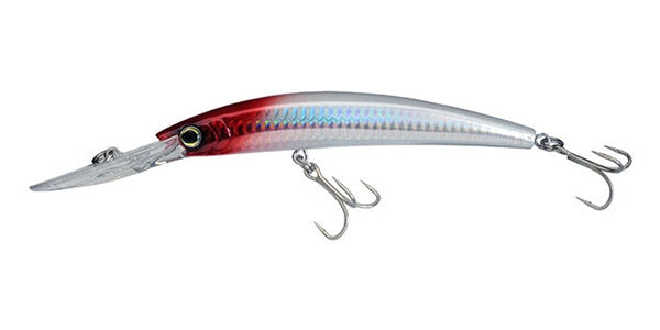 YO ZURI CRYSTAL MINNOW DEEP DIVER RED HEAD