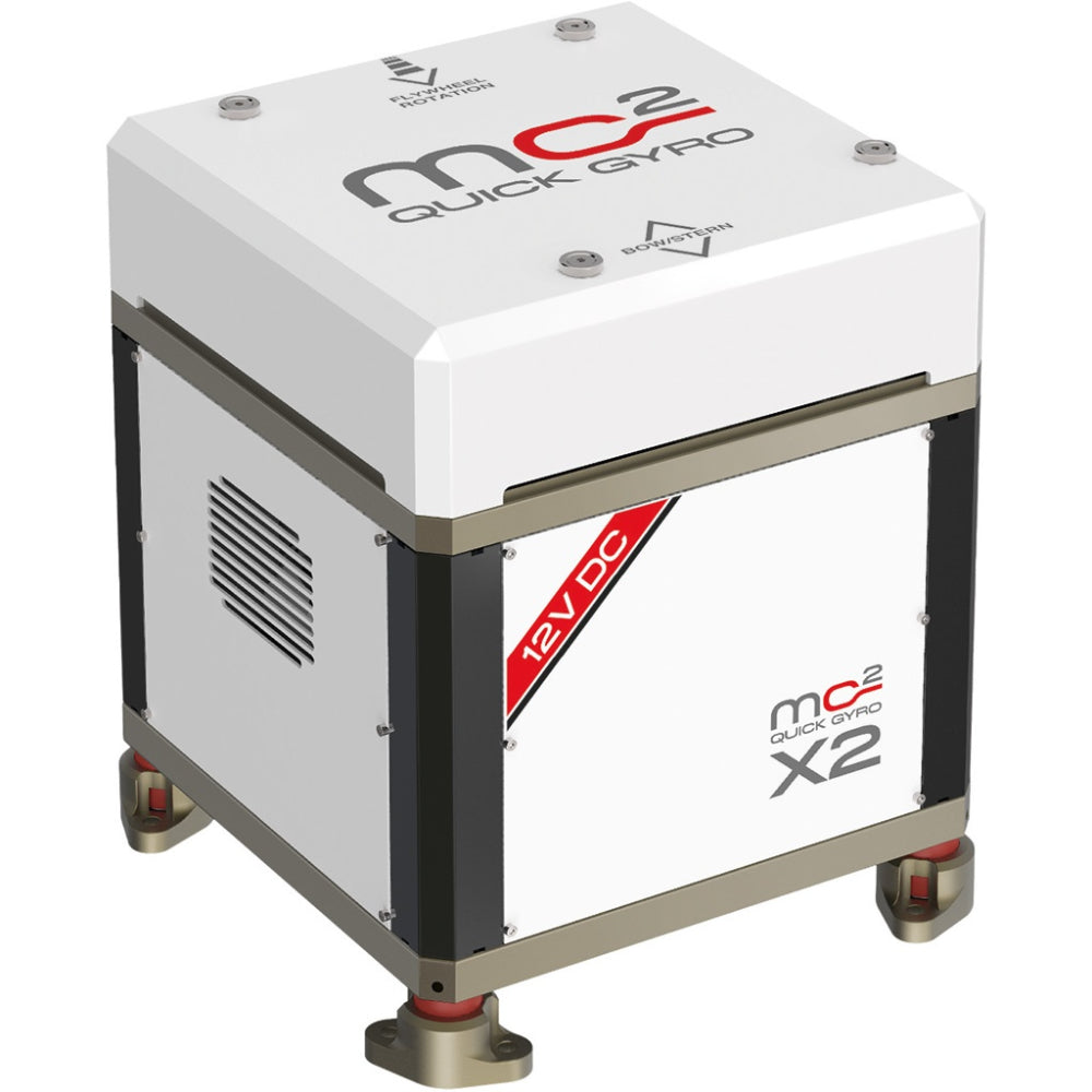 Quick MC2 X2 DC Gyroscope With Custom Base Plate - 12Vdc
