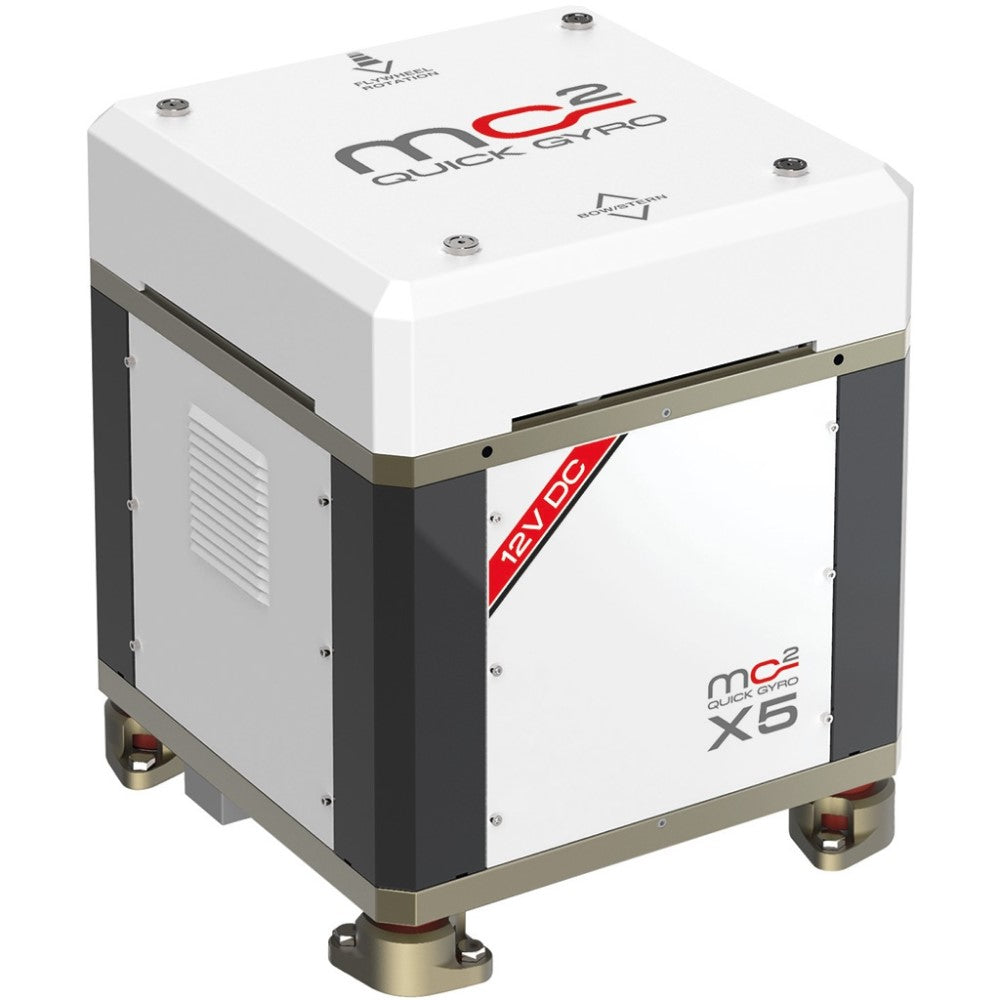 Quick MC2 X5 DC Gyroscope With Custom Base Plate - 12Vdc