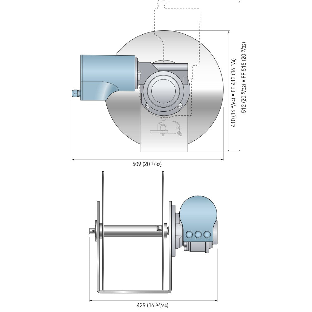 Quick SF Stressfree Capstan - Mighty 1700W No Free Fall