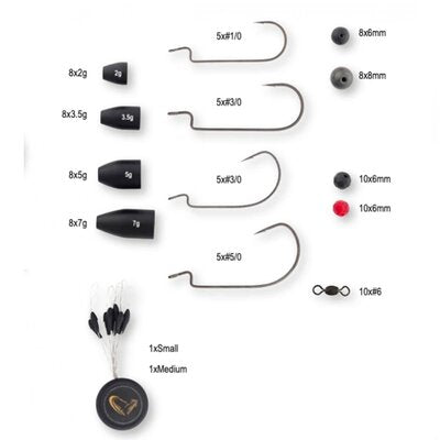 Savage Gear Texas and Carolina Rigging Kit