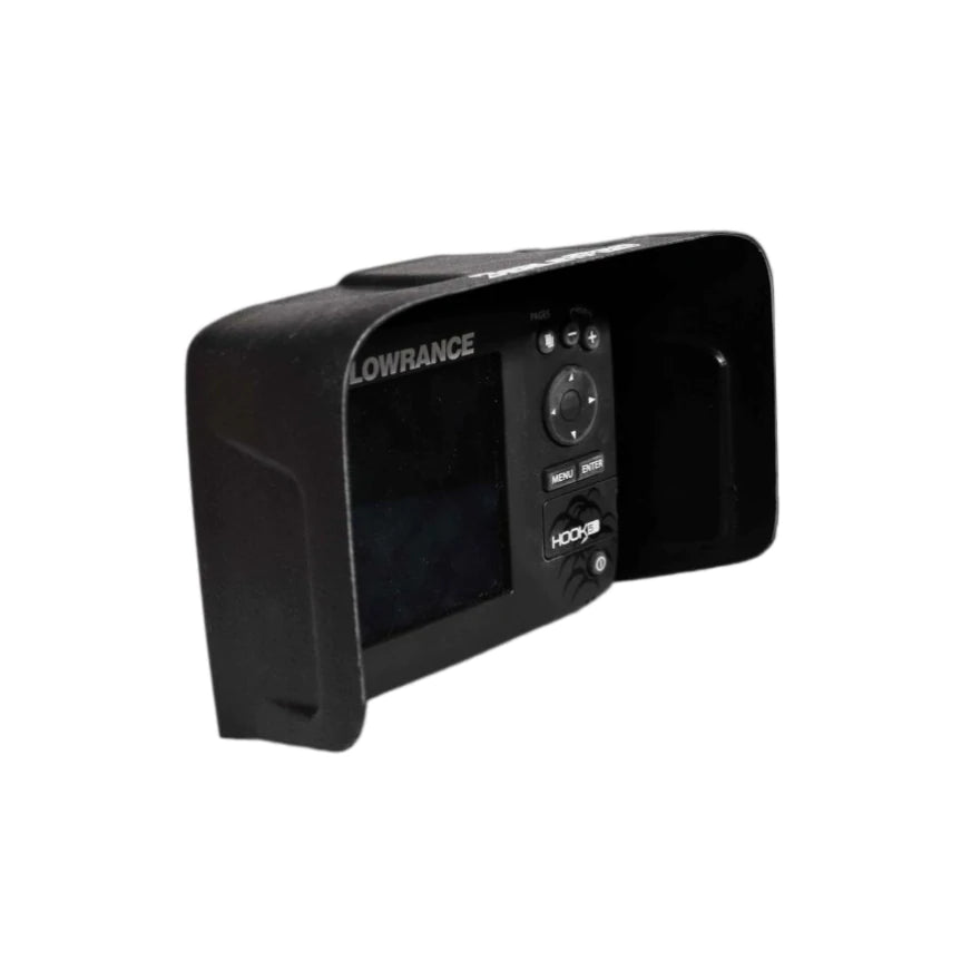 BerleyPro Lowrance Hook Elite 5 Visor ontopangling
