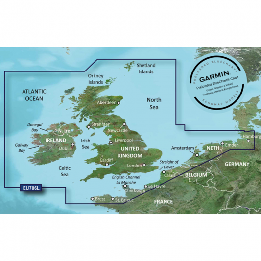 Garmin EchoMAP Plus 45cv charts