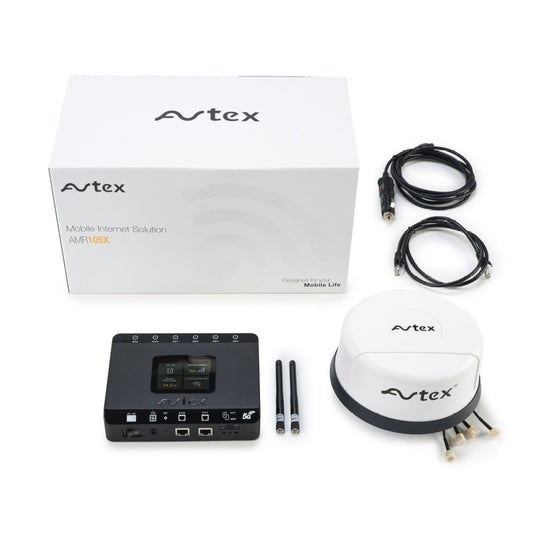 Avtex AMR105X 5G Dual Sim & Wi-Fi 6 Mobile Internet Router - White