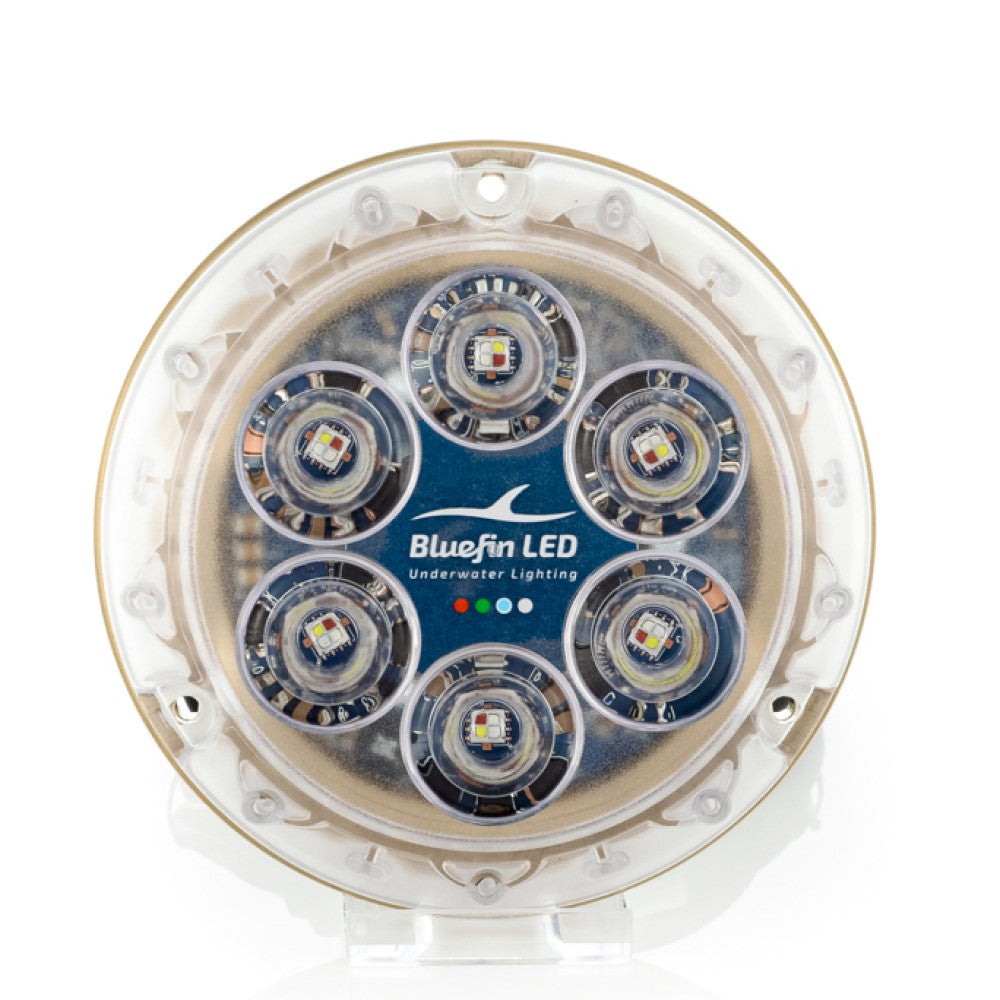 Bluefin LED Bronze Piranha P6 SM High Power Light - RGBW