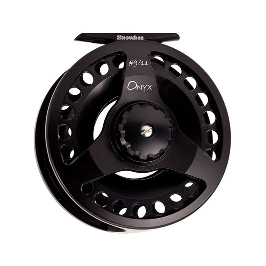 Snowbee Onyx #9/11 Fly Reel - Black
