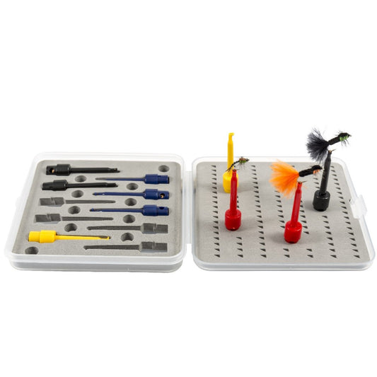 Snowbee 10Pce Fly Tying Display Set