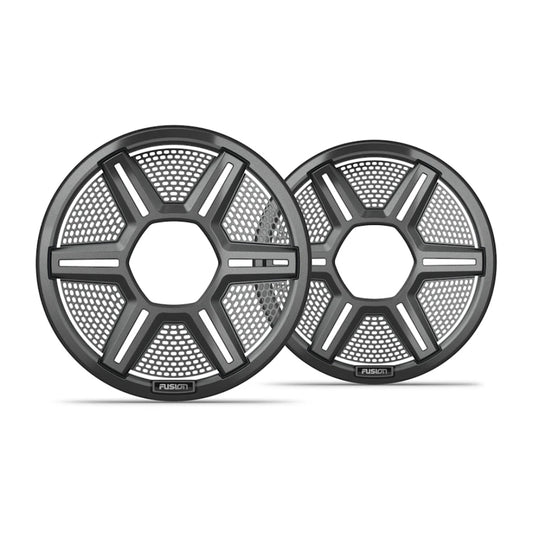 Fusion Apollo Speaker Grilles (pair) - 7.7" Shielded Grey