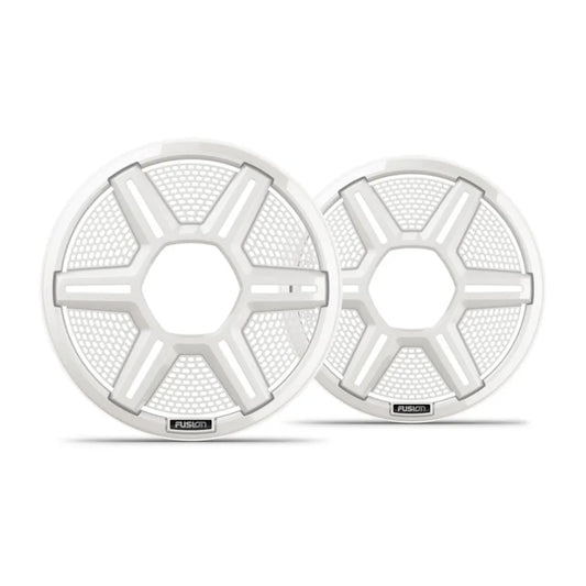 Fusion Apollo Speaker Grilles (pair) - 7.7" Shielded White
