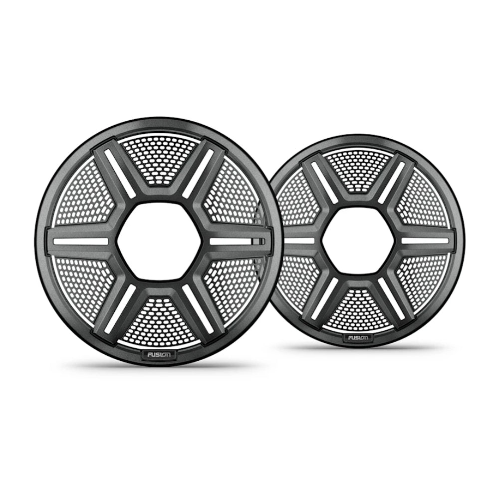 Fusion Apollo Speaker Grilles (pair) - 8.8" Shielded Grey