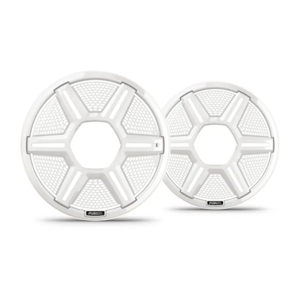 Fusion Apollo Speaker Grilles (pair) - 8.8" Shielded White