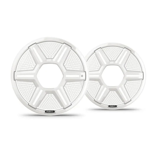 Fusion Apollo Speaker Grilles (pair) - 8.8" Shielded White
