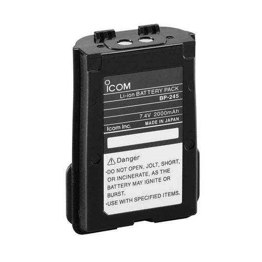 Icom BP-245H 7.4V 2150mAh Li-Ion Battery for IC-M71 & IC-M73