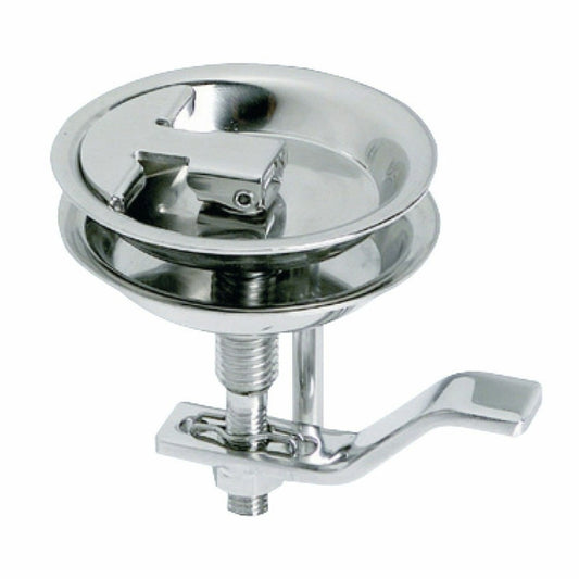 Osculati Lift Latch - Mirror Polished AISI 316 Stainless Steel - 90mm