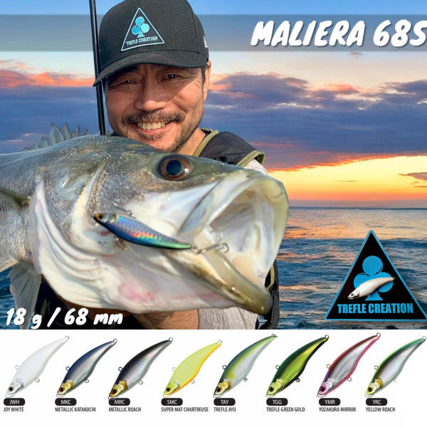 MALIERA (S) 68 Mm  bass lure
