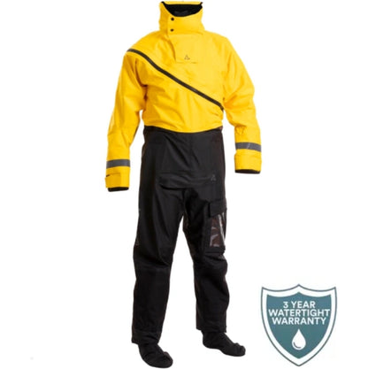 2026 Typhoon Mens RNLI Infinity 200 Drysuit - Yellow / Black - Drysuits