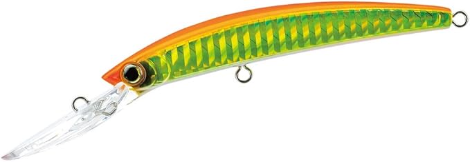 YO ZURI DEEP DIVER CRYSTAL MINNOW ORANGE GOLD