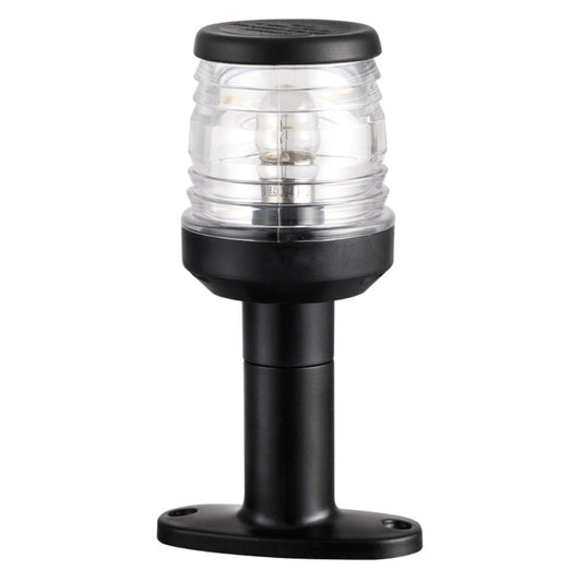 Osculati Classic LED Black Mooring Light With Base - 360° White