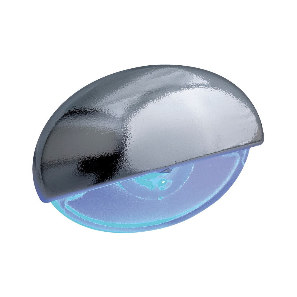 Osculati Sleeplight 12V Blue LED Courtesy Light Chromed Body