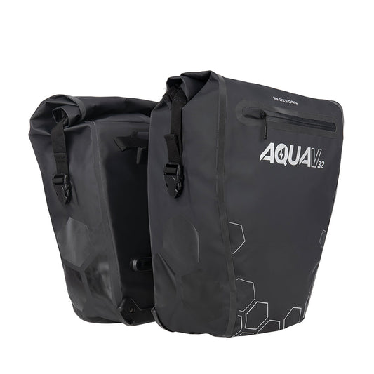 Oxford Aqua V 32 Double Pannier - Black