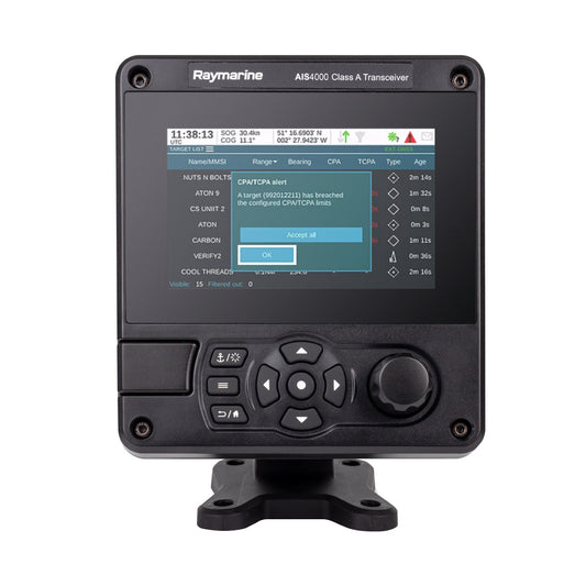 Raymarine AIS4000 Class A AIS Transceiver