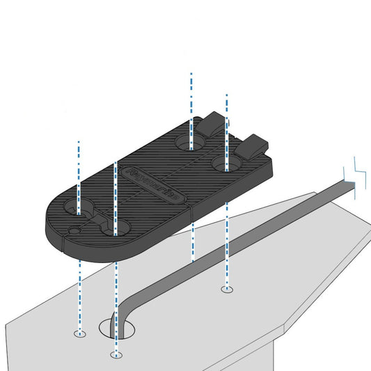Raymarine Replacement Mounting Plate for RSW Wind