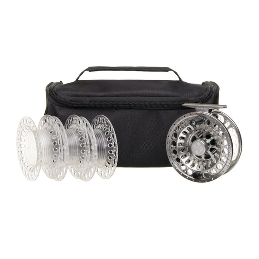 Snowbee Spectre #7/8 Cassette Fly Reel Kit - Silver