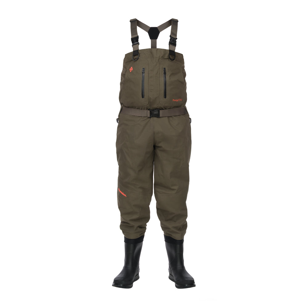 Snowbee Prestige STX2 Studded Felt Bootfoot Waders - 10