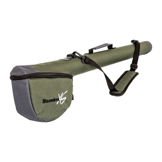 Snowbee Single Travel Fly Rod/Reel case - Sage Green/Grey