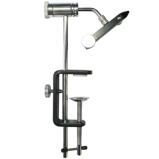 Snowbee Fly-Mate Fly-tying Clamp Vice - Standard - Silver/ Black