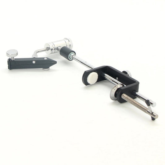 Snowbee Fly-Mate Fly-tying Clamp Vice - Ball - Silver/ Black